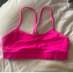 Lululemon SONIC PINK Sports Bra size 4
